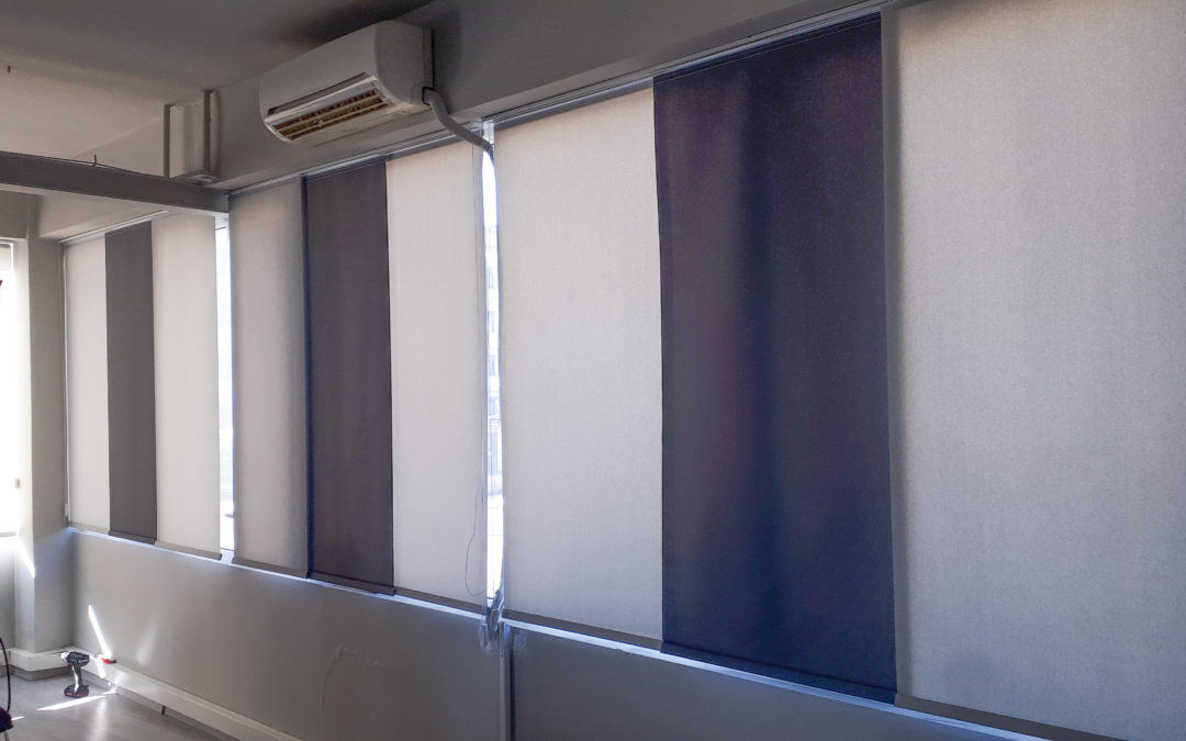 Εσωτερική σκίαση Panel με ύφασμα