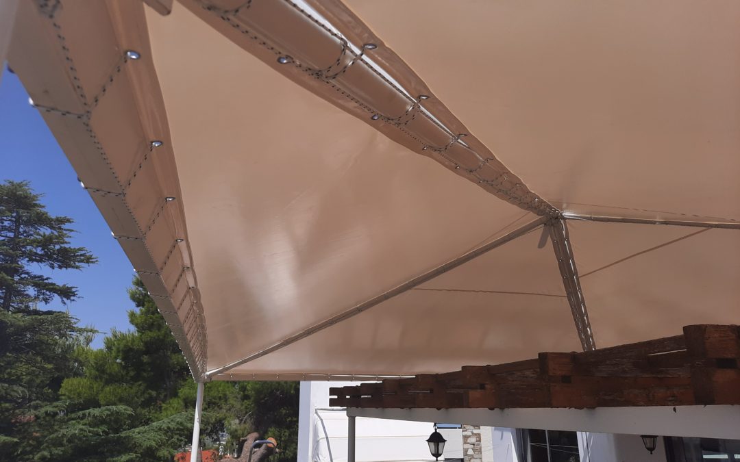 Αντικατάσταση μουσαμά (PVC) σε ήδη υπάρχουσα κατασκευή